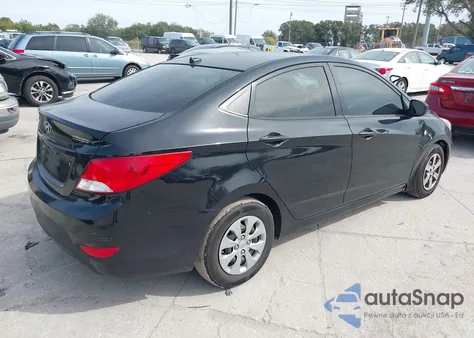 2017 Hyundai Accent Se z USA, uszkodzony, nr VIN KMHCT4AE4HU222420